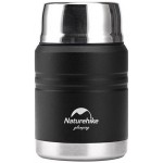 Термос для еды Naturehike NH20SJ041, 500ml, черный, 6927595767467 [NATUREHIKE]